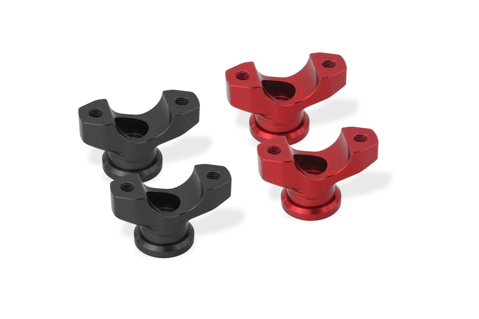 CNC Racing Handlebar Lower Clamps for the Ducati Hypermotard 698 Mono CNC Racing Handlebar Lower Clamps for the Ducati Hypermotard 698 Mono